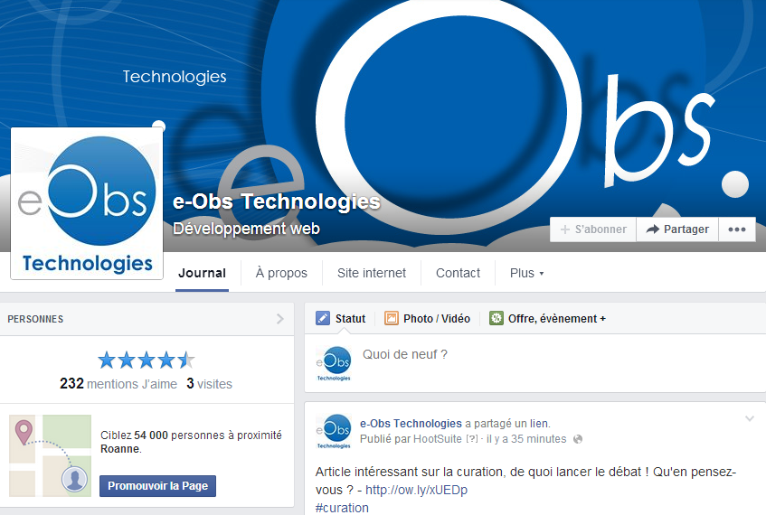 e-Obs se fidélise sur le long terme avec Facebook