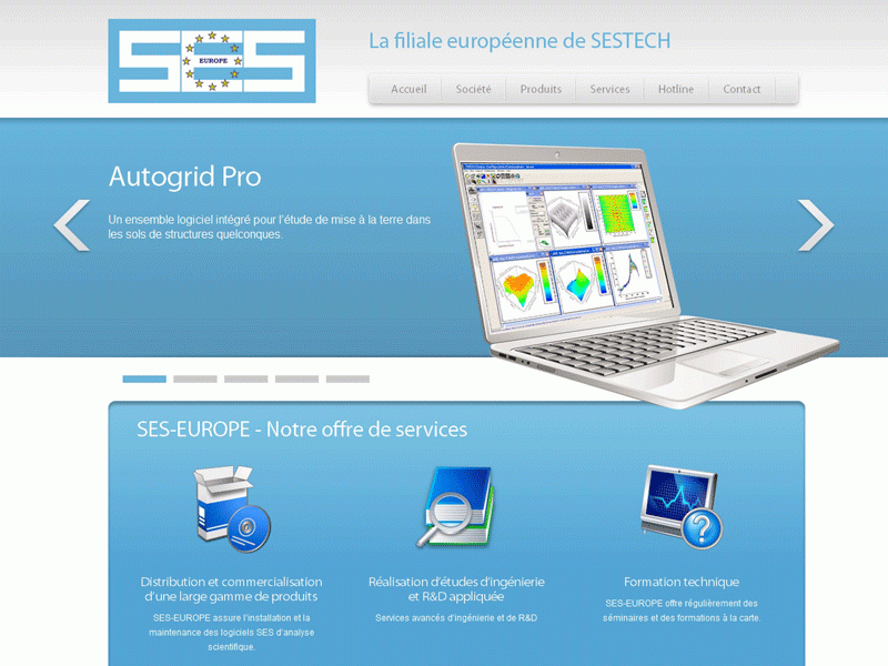 Découvrez le site de SES-EUROPE