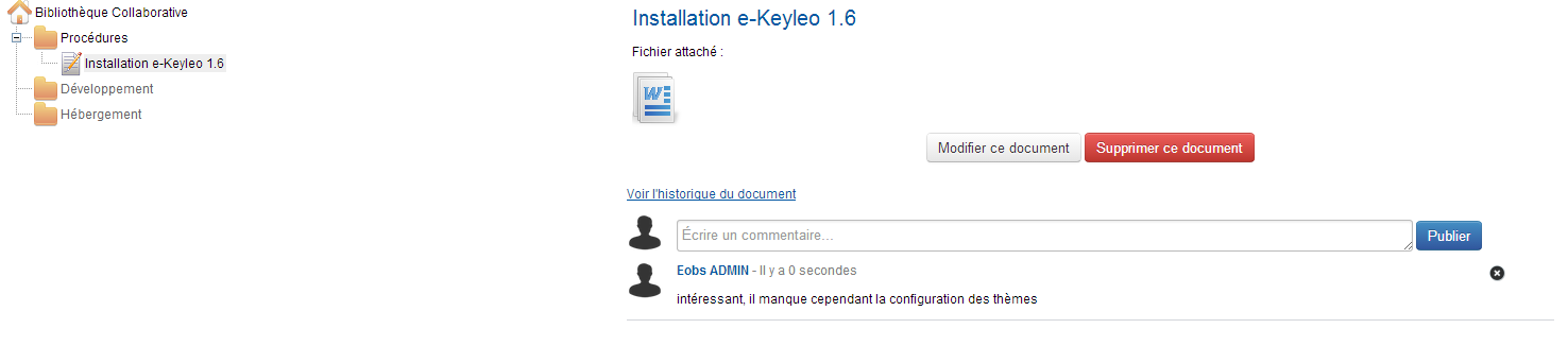 Logiciel partage documentaire