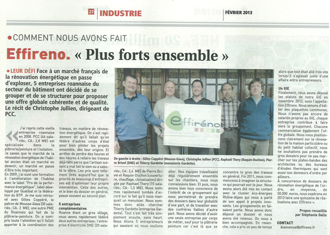 Effireno presse